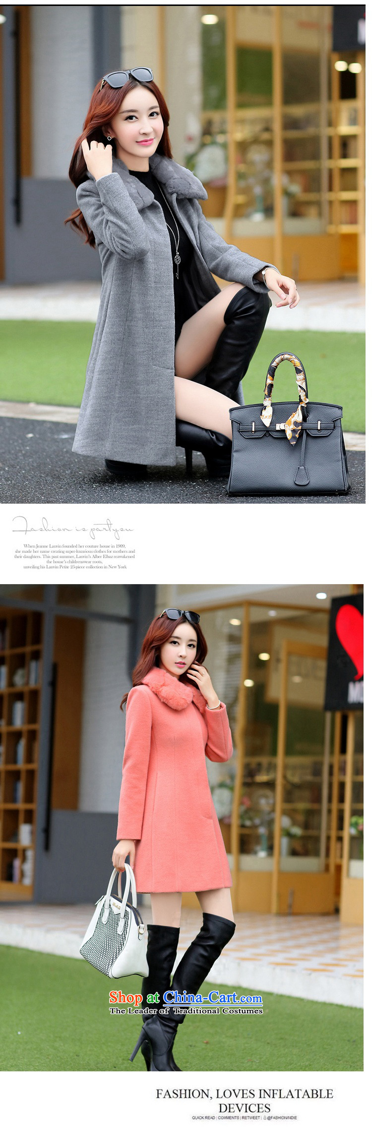 Montevideo Lai Winter 2015 new minimalist oversized really gross washable wool sweater in a wool coat long coats)? female OL commuter gray. M. picture, prices, brand platters! The elections are supplied in the national character of distribution, so action, buy now enjoy more preferential! As soon as possible.