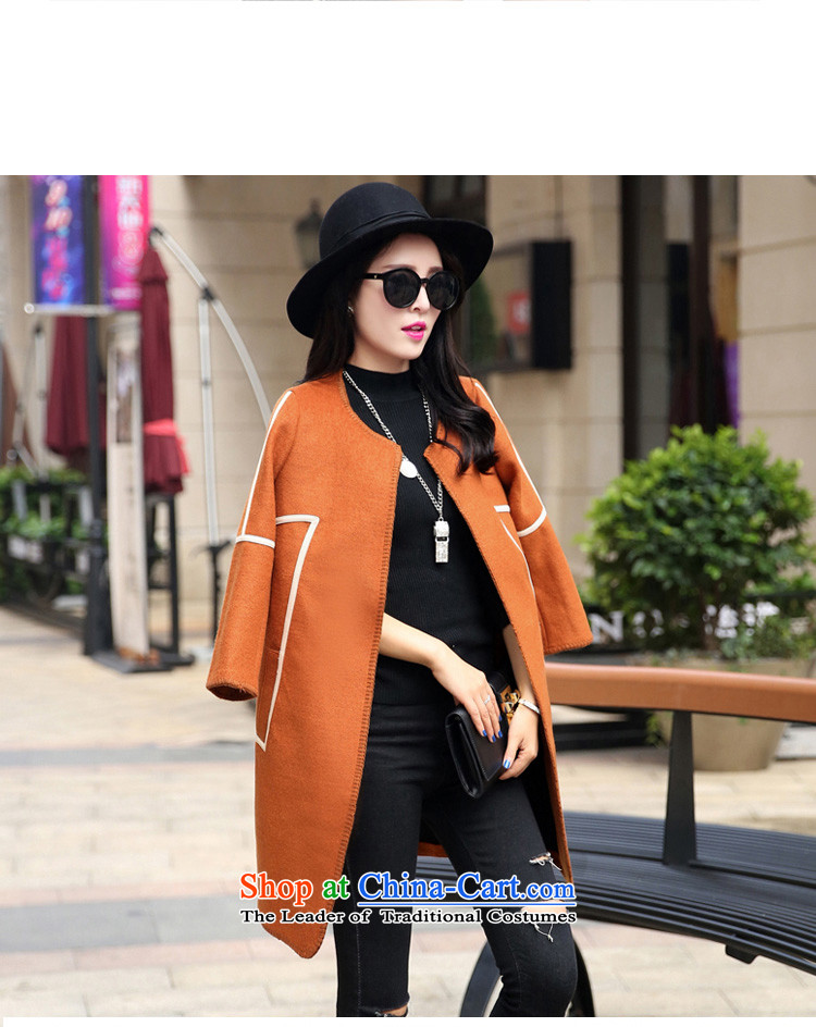 Yi code 12.01 2015 Fall/Winter Collections new Korean fashion sense 9 cuff loose-wool? duplex cocoon?? Why the gross coats sub jacket gray M picture, prices, brand platters! The elections are supplied in the national character of distribution, so action, buy now enjoy more preferential! As soon as possible.