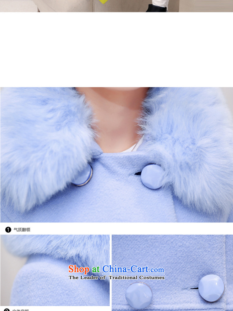 Intractable recalcitrance Angel 2015 autumn and winter new Korean version in the long hair of Sau San? female c-014 coats gray  M picture, prices, brand platters! The elections are supplied in the national character of distribution, so action, buy now enjoy more preferential! As soon as possible.