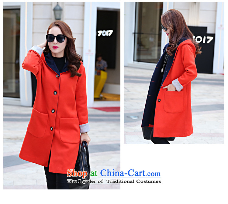 Mrs and gross non-cashmere overcoat girls? 2015 Autumn, coats coats female Gross Gross?? jacket female red XL Photo, prices, brand platters! The elections are supplied in the national character of distribution, so action, buy now enjoy more preferential! As soon as possible.