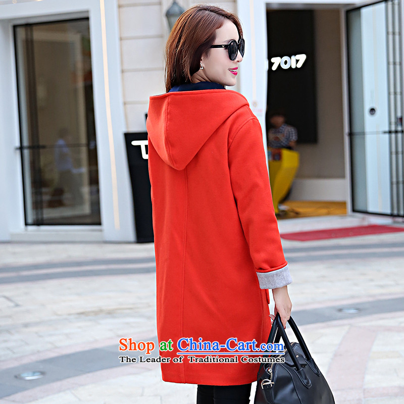 Mrs and gross non-cashmere overcoat girls? 2015 Autumn, coats coats female Gross Gross?? jacket female red XL, Mrs SURIL) , , , and (shopping on the Internet