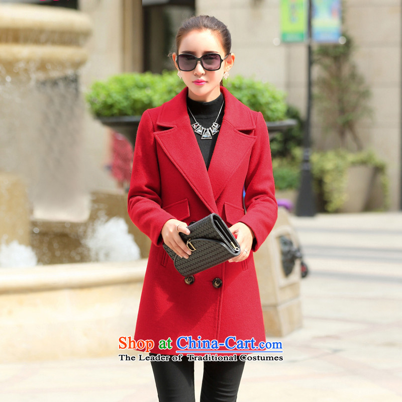 The Korean version of the new 2015 women a coat new products so stylish coat is gross coats thick Autumn and Winter Female Light Gray XXL picture, prices, brand platters! The elections are supplied in the national character of distribution, so action, buy now enjoy more preferential! As soon as possible.