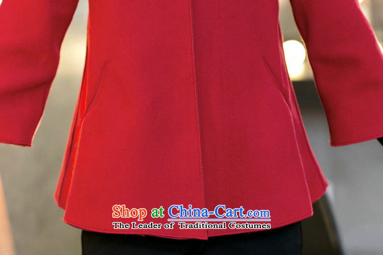 Only this autumn and winter clothing, 2015 new women's small-wind-thick cloak shawl gross for single row detained Winter Female gross?? coats women jacket gross red S picture, prices, brand platters! The elections are supplied in the national character of distribution, so action, buy now enjoy more preferential! As soon as possible.