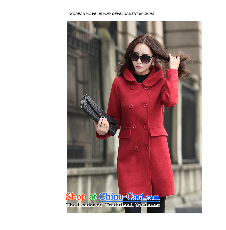2015 winter clothing Korean Sau San is a wild in long wool coat jacket available offline so shoes for Yellow XL Photo Gross, prices, brand platters! The elections are supplied in the national character of distribution, so action, buy now enjoy more preferential! As soon as possible.