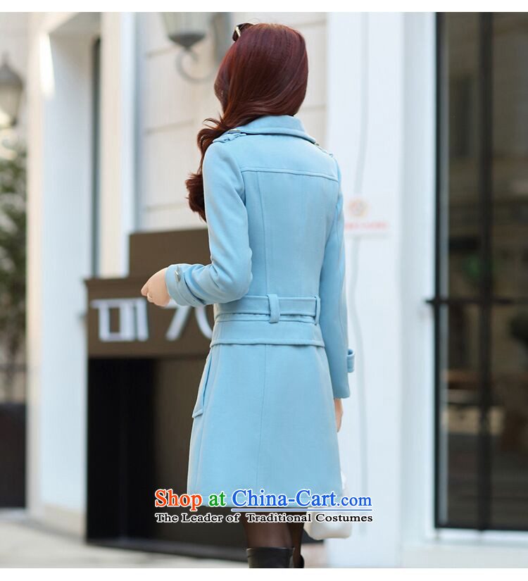 Vera wind 2015 Women's autumn and winter new Korean female jacket is thick hair, long Sau San a wool coat women wearing a two coral red M picture, prices, brand platters! The elections are supplied in the national character of distribution, so action, buy now enjoy more preferential! As soon as possible.
