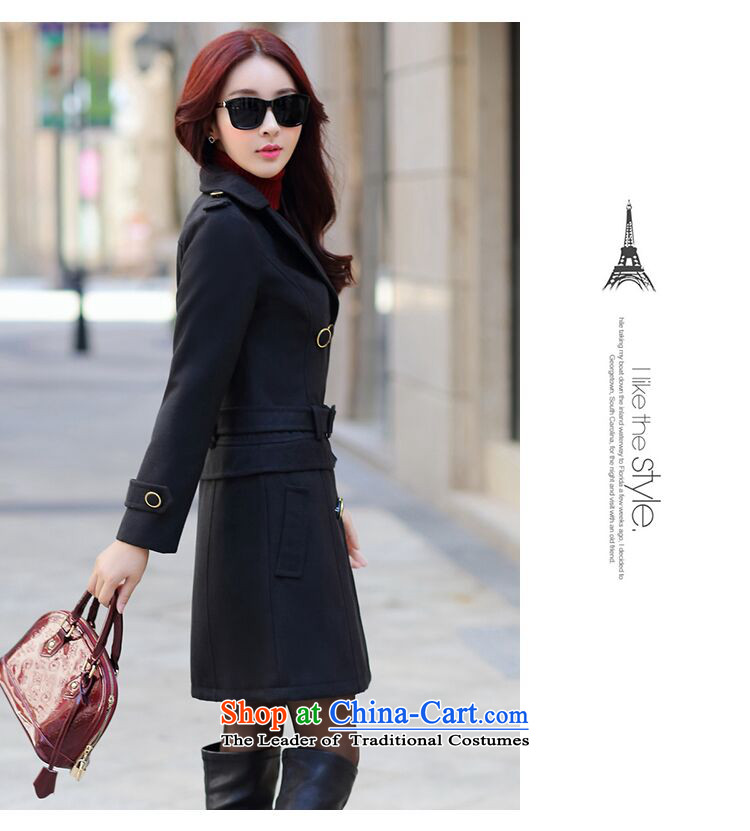 Vera wind 2015 Women's autumn and winter new Korean female jacket is thick hair, long Sau San a wool coat women wearing a two coral red M picture, prices, brand platters! The elections are supplied in the national character of distribution, so action, buy now enjoy more preferential! As soon as possible.
