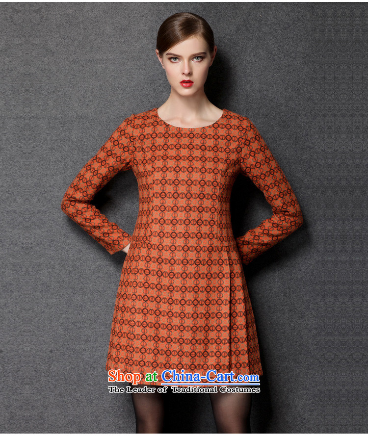 The new 2015 Elizabeth discipline western style large female thick sister Fall/Winter Collections gross forming the so long-sleeved dresses to intensify Foutune of video thin blue 4XL Photo ZR1545-, prices, brand platters! The elections are supplied in the national character of distribution, so action, buy now enjoy more preferential! As soon as possible.