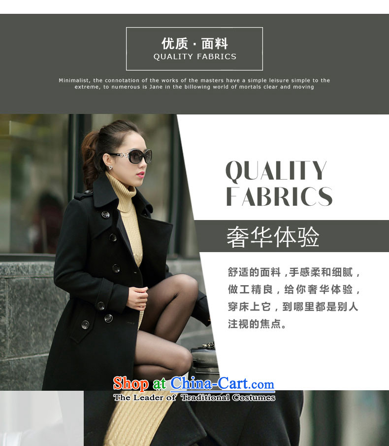 34.37 The new autumn 2015, yet women's original temperament in long-sleeved long Sau San gross large jacket coat? female thick hair sister? 1325 red iron L  Details within the recommended size picture, prices, brand platters! The elections are supplied in the national character of distribution, so action, buy now enjoy more preferential! As soon as possible.