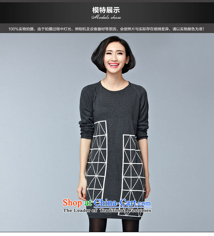 Mr James TIEN Yi Won thick people women larger sister autumn 2015 thick graphics in thin Long Neck Knitted Shirt female Korean Head Kit to increase wear shirts thick black large large Tien numbers are suitable for 95 to 155 yards to the burden is indeed a picture, prices, brand platters! The elections are supplied in the national character of distribution, so action, buy now enjoy more preferential! As soon as possible.