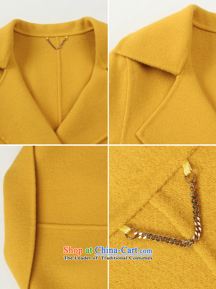 In the autumn of 2015, the new Pei Foutune of video thin double-side wool a wool coat girl in long hair? jacket yellow L picture, prices, brand platters! The elections are supplied in the national character of distribution, so action, buy now enjoy more preferential! As soon as possible.