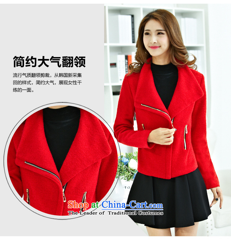 Entities of the United States and Iraq of autumn and winter 2015 new small Heung-aristocratic Women's jacket? gross short of Sau San coats red XL Photo, prices, brand platters! The elections are supplied in the national character of distribution, so action, buy now enjoy more preferential! As soon as possible.