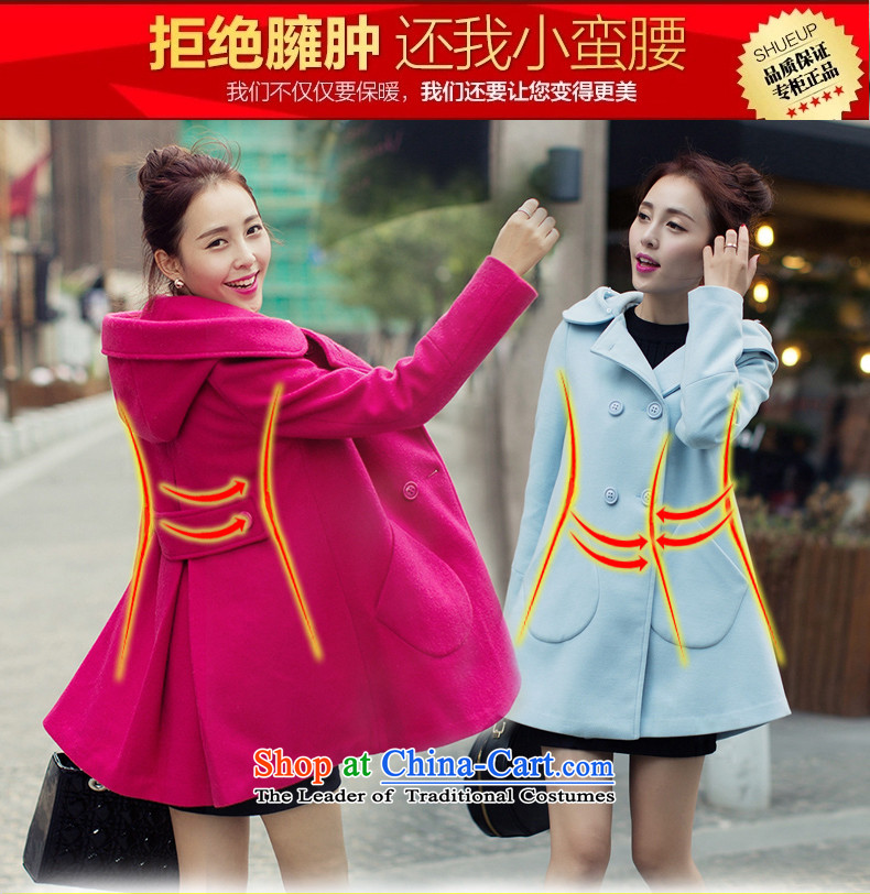 On the basis of Yan Yi are 2015 autumn and winter clothes for Sau San in the stylish gross long graphics thin warm Wild Hair Girl F2597 coats of what RED M picture, prices, brand platters! The elections are supplied in the national character of distribution, so action, buy now enjoy more preferential! As soon as possible.