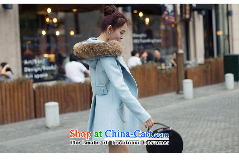 On the basis of Yan Yi are 2015 autumn and winter clothes for Sau San in the stylish gross long graphics thin warm Wild Hair Girl F2597 coats of what RED M picture, prices, brand platters! The elections are supplied in the national character of distribution, so action, buy now enjoy more preferential! As soon as possible.