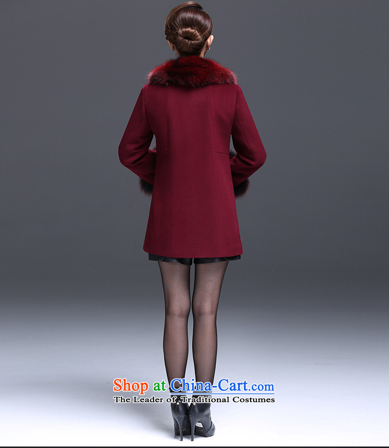 The Korean version of 2015 knows cashmere overcoat so gross jacket female autumn and winter new large middle-aged Fox for gross? coats gross A1035 XXXXL black picture, prices, brand platters! The elections are supplied in the national character of distribution, so action, buy now enjoy more preferential! As soon as possible.