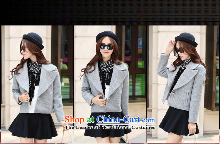 Yi code 12.01 2015 autumn and winter New Women Korean wool double-side gross Sau San? female short of coat han bum small incense wind wool a wool coat green. M picture, prices, brand platters! The elections are supplied in the national character of distribution, so action, buy now enjoy more preferential! As soon as possible.