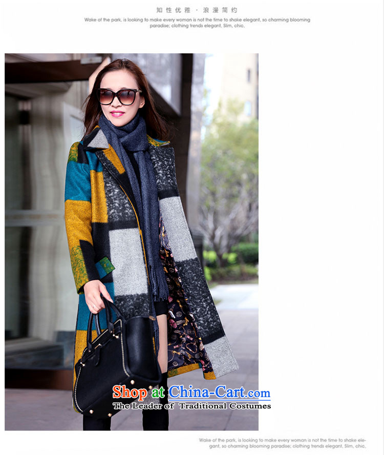 El-ju Yee Nga 2015 winter clothing Korean women's larger gross coats thick MM in this long-jacket YY15382)? Red Orange XL Photo, prices, brand platters! The elections are supplied in the national character of distribution, so action, buy now enjoy more preferential! As soon as possible.