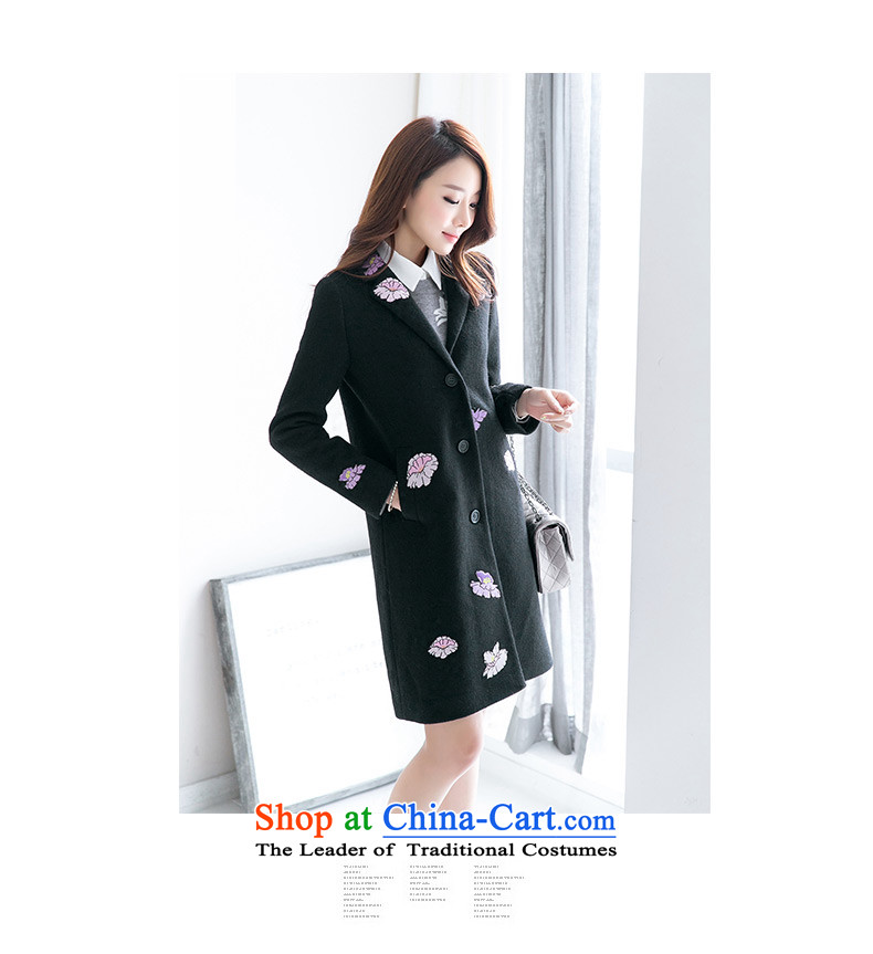 One meter Sunshine  2015 Autumn New Fleece Jacket girl won a version in the thick of Sau San long hair black girl coat? XL Photo, prices, brand platters! The elections are supplied in the national character of distribution, so action, buy now enjoy more preferential! As soon as possible.
