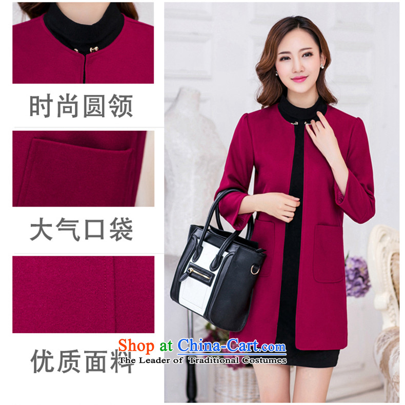 Rabbit 2015 new Gazelle Wolf Fall/Winter Collections Korean women's gross girls jacket? long hair a wool coat RED M picture, prices, brand platters! The elections are supplied in the national character of distribution, so action, buy now enjoy more preferential! As soon as possible.