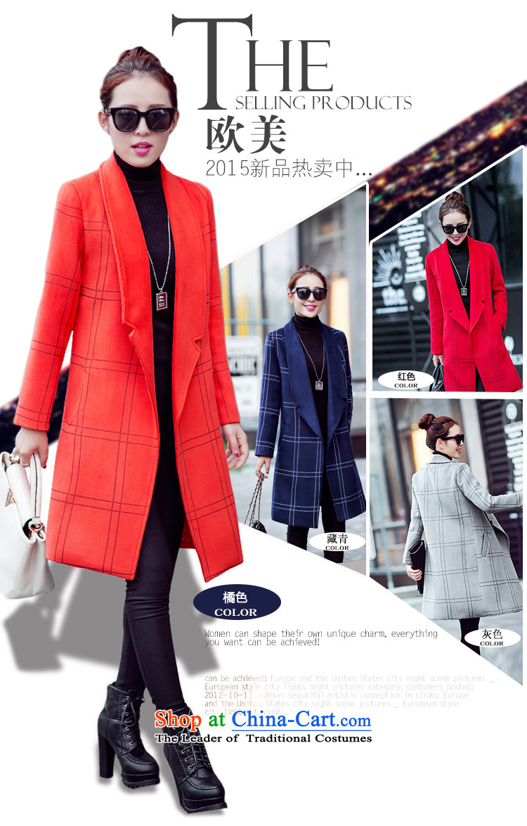 The scent of the new Europe and the 2015 autumn atmosphere suits for gross V1654 jacket? orange  XXL picture, prices, brand platters! The elections are supplied in the national character of distribution, so action, buy now enjoy more preferential! As soon as possible.