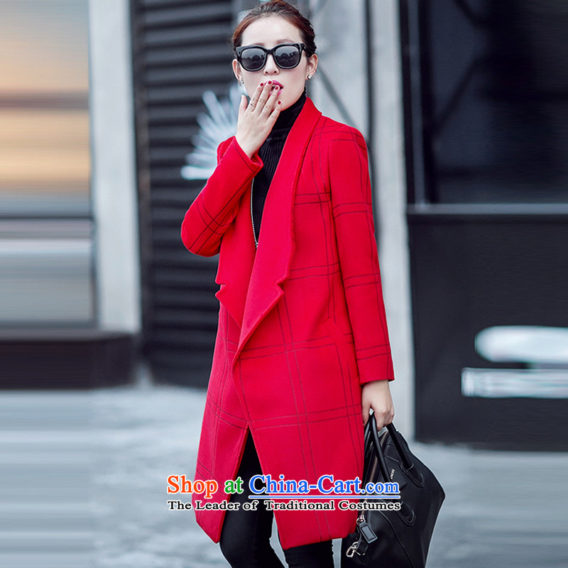 The scent of the new Europe and the 2015 autumn atmosphere suits for gross V1654 jacket? red XL, scented (piaoxiang) , , , shopping on the Internet