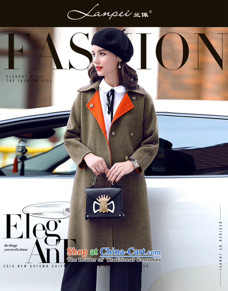 In the autumn of 2015, Pei new replacing duplex cashmere overcoat girl in long hair? wool coat a wool coat light coffee-colored pictures, prices, L brand platters! The elections are supplied in the national character of distribution, so action, buy now enjoy more preferential! As soon as possible.