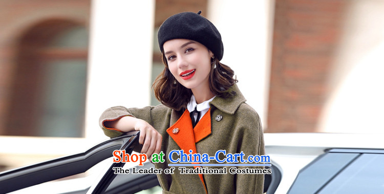 In the autumn of 2015, Pei new replacing duplex cashmere overcoat girl in long hair? wool coat a wool coat light coffee-colored pictures, prices, L brand platters! The elections are supplied in the national character of distribution, so action, buy now enjoy more preferential! As soon as possible.