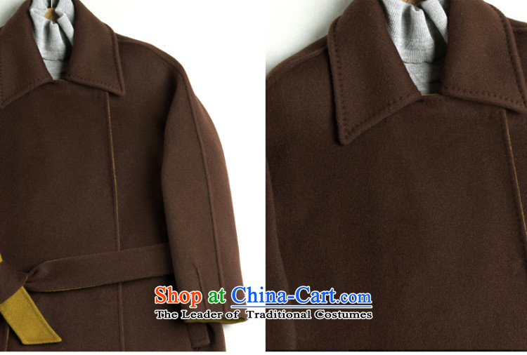 In the autumn of 2015, Pei new replacing duplex cashmere overcoat girl in long hair? wool coat a wool coat light coffee-colored pictures, prices, L brand platters! The elections are supplied in the national character of distribution, so action, buy now enjoy more preferential! As soon as possible.