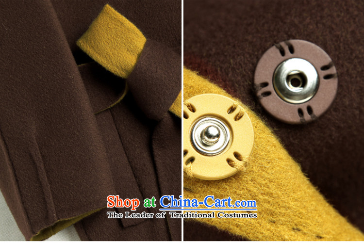 In the autumn of 2015, Pei new replacing duplex cashmere overcoat girl in long hair? wool coat a wool coat light coffee-colored pictures, prices, L brand platters! The elections are supplied in the national character of distribution, so action, buy now enjoy more preferential! As soon as possible.