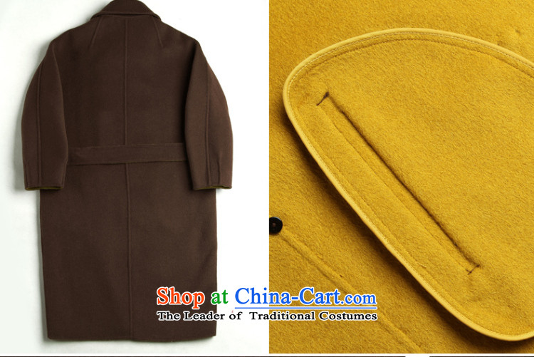 In the autumn of 2015, Pei new replacing duplex cashmere overcoat girl in long hair? wool coat a wool coat light coffee-colored pictures, prices, L brand platters! The elections are supplied in the national character of distribution, so action, buy now enjoy more preferential! As soon as possible.