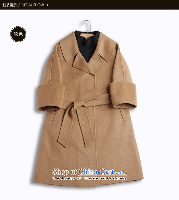 In the autumn of 2015, the new Pei 7 cuff wool double-side a wool coat girl in long hair? jacket and Sau San color M brand, prices, picture platters! The elections are supplied in the national character of distribution, so action, buy now enjoy more preferential! As soon as possible.
