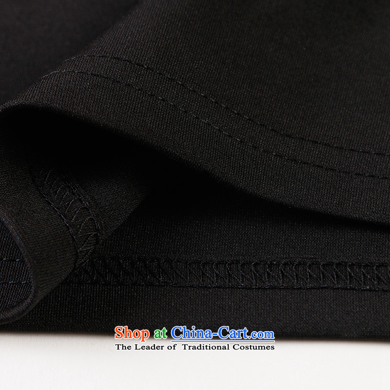 Szili Clinton plus hypertrophy code women 2015 Autumn New) thick mm sister Sau San video thin temperament long-sleeved stylish dresses 200 catties of fat, forming the basis of Borneo XXXL, black skirt Szili (celia dayton , , , shopping on the Internet