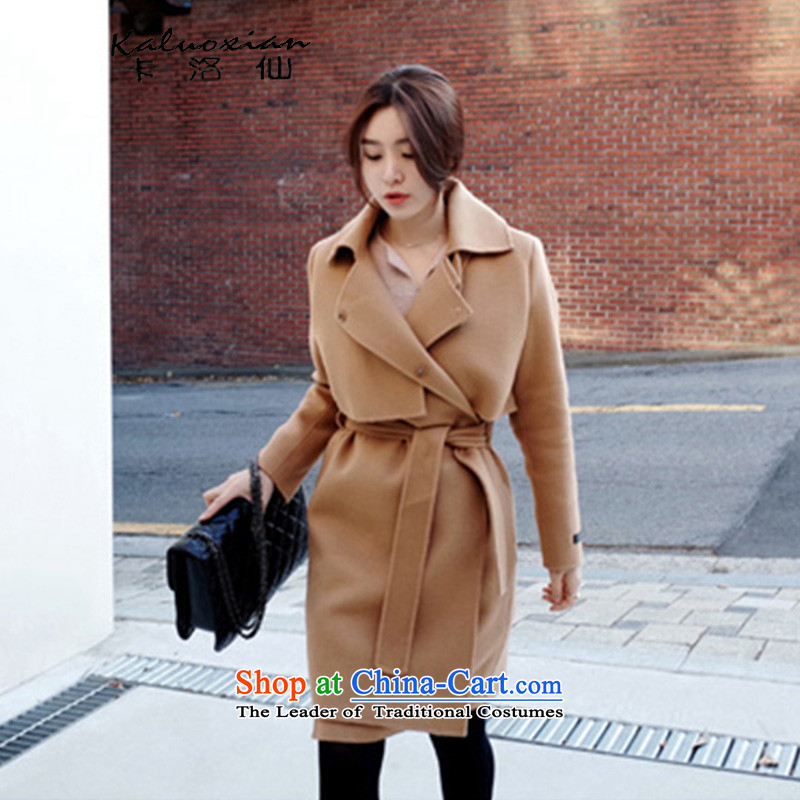 Carlo cents 2015 new Korean female coats of Sau San Mao? autumn and winter jackets in female long 5160 and color , L Carlo kaluoxian cents () , , , shopping on the Internet