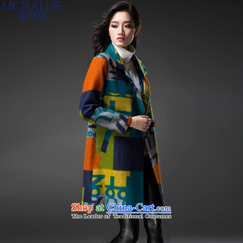 Mr Elbaradei? 2015 Korean female coats gross jacket in long? classic letters gross coats female 3,789 abounds? XL, Mak (mcralde) , , , shopping on the Internet