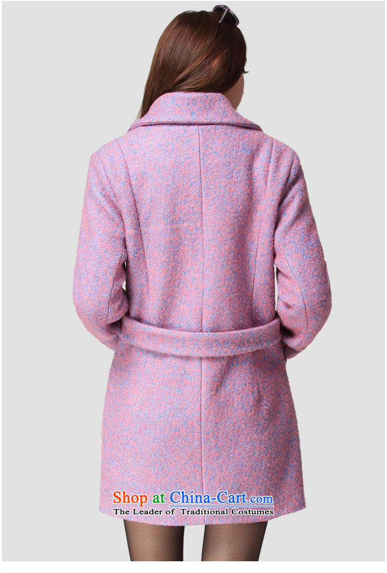 C.o.d. thick girls' woolen coats 2015 NEW? winter thick jacket in long cardigan to xl windbreaker jacket coat with a light purple 5XL approximately 155-170 catty picture, prices, brand platters! The elections are supplied in the national character of distribution, so action, buy now enjoy more preferential! As soon as possible.