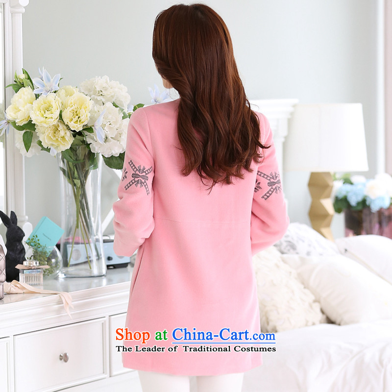 Doi ping the  new 2015 women of autumn and winter coats? What Gross Gross coats Korean pink XL, Diana (DAIPING) , , , shopping on the Internet