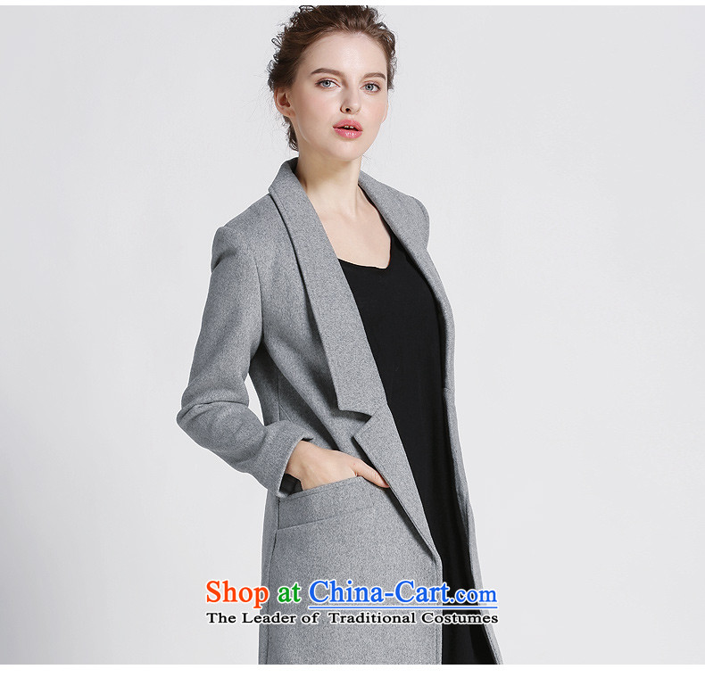 Government Printing 8n 2015 autumn and winter new original western van wool coat female suits for? Long temperament Sau San? smoke gray jacket gross S picture, prices, brand platters! The elections are supplied in the national character of distribution, so action, buy now enjoy more preferential! As soon as possible.