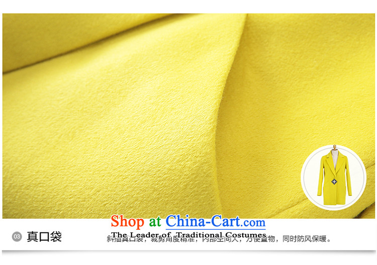 Ms Audrey Eu xivi xin gross? Women 2015 winter coats the new Korean fashion, long, thick a jacket Sau San Y754113 yellow S picture, prices, brand platters! The elections are supplied in the national character of distribution, so action, buy now enjoy more preferential! As soon as possible.