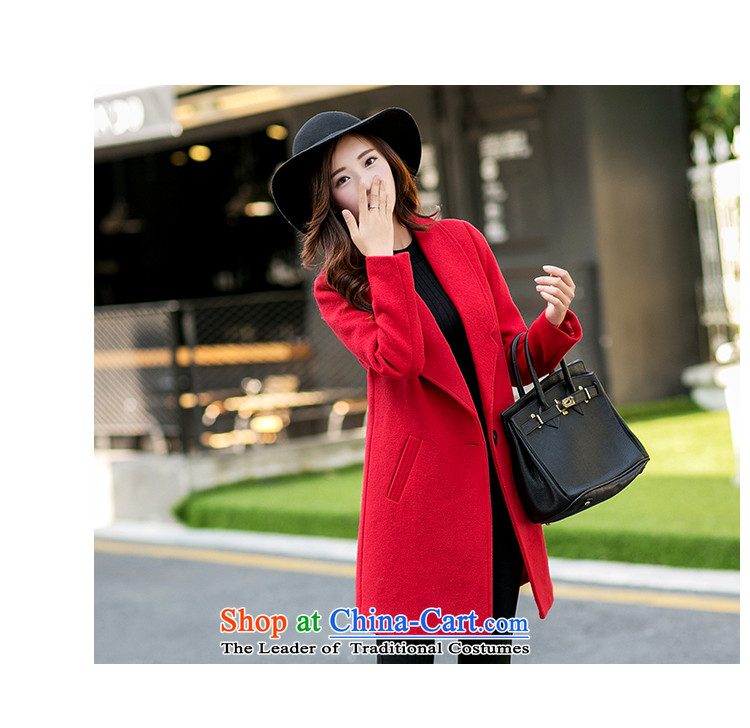 Noblesse oblige the Ami gross? 2015 autumn and winter coats female new stylish medium to long term, a wool coat jacket female N321 PURPLE L picture, prices, brand platters! The elections are supplied in the national character of distribution, so action, buy now enjoy more preferential! As soon as possible.