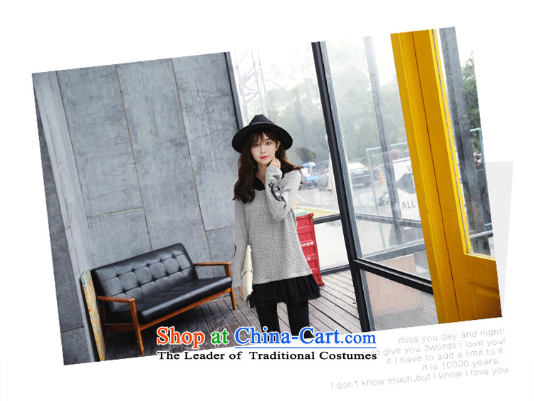 Xiang Jiang thick sister 2015 autumn, the major new code women wear thin knitted shirts graphics thick winter clothing in mm long long-sleeved leave two garment 522.3 picture color large code 2XL Photo, prices, brand platters! The elections are supplied in the national character of distribution, so action, buy now enjoy more preferential! As soon as possible.