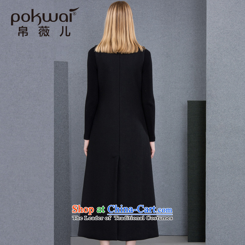 The Hon Audrey Eu Yuet-yung 2015 9POKWAI/ autumn and winter original design of Europe and the black sleeveless jacket , black hair? MS AUDREY EU-POKWAI silk) , , , shopping on the Internet