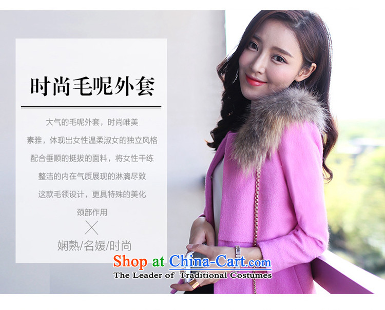 Lai 2015 autumn and winter and new gross shortage of female jacket? Korean aristocratic temperament wool coat girl with true? Nuclear Sub gross collar Short Sleeve Jacket in red L picture, prices, brand platters! The elections are supplied in the national character of distribution, so action, buy now enjoy more preferential! As soon as possible.