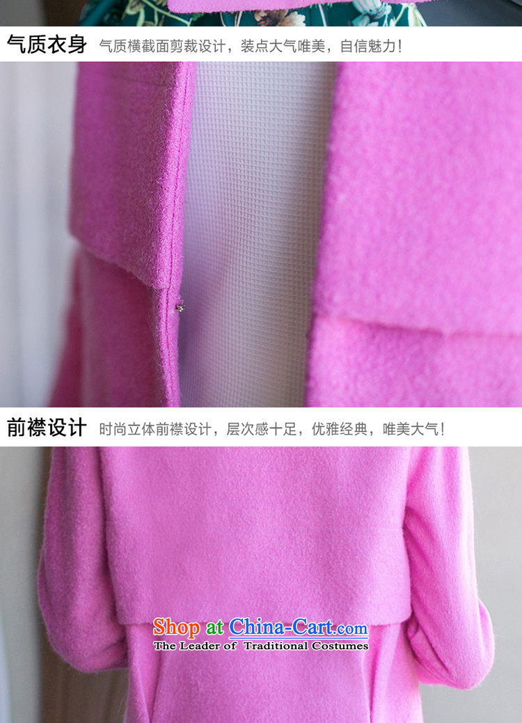 Lai 2015 autumn and winter and new gross shortage of female jacket? Korean aristocratic temperament wool coat girl with true? Nuclear Sub gross collar Short Sleeve Jacket in red L picture, prices, brand platters! The elections are supplied in the national character of distribution, so action, buy now enjoy more preferential! As soon as possible.