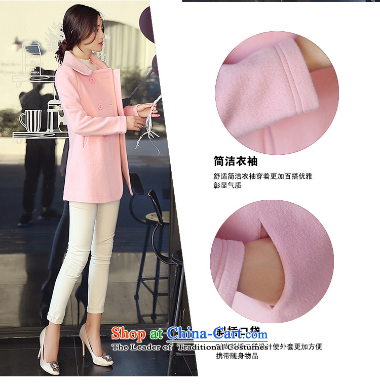 In accordance with the (AIDAIYI Sainte-Adele (QC)? 2015 autumn and winter coats female new general, temperament wool a wool coat han bum small wind female graphics Heung-thin pink L picture, prices, brand platters! The elections are supplied in the national character of distribution, so action, buy now enjoy more preferential! As soon as possible.