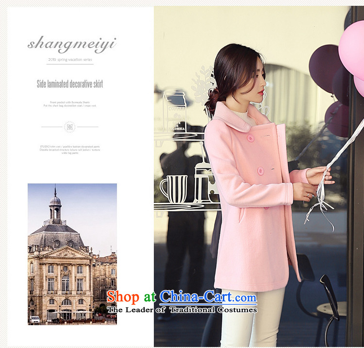 In accordance with the (AIDAIYI Sainte-Adele (QC)? 2015 autumn and winter coats female new general, temperament wool a wool coat han bum small wind female graphics Heung-thin pink L picture, prices, brand platters! The elections are supplied in the national character of distribution, so action, buy now enjoy more preferential! As soon as possible.