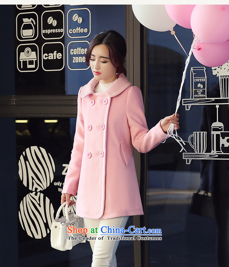 In accordance with the (AIDAIYI Sainte-Adele (QC)? 2015 autumn and winter coats female new general, temperament wool a wool coat han bum small wind female graphics Heung-thin pink L picture, prices, brand platters! The elections are supplied in the national character of distribution, so action, buy now enjoy more preferential! As soon as possible.