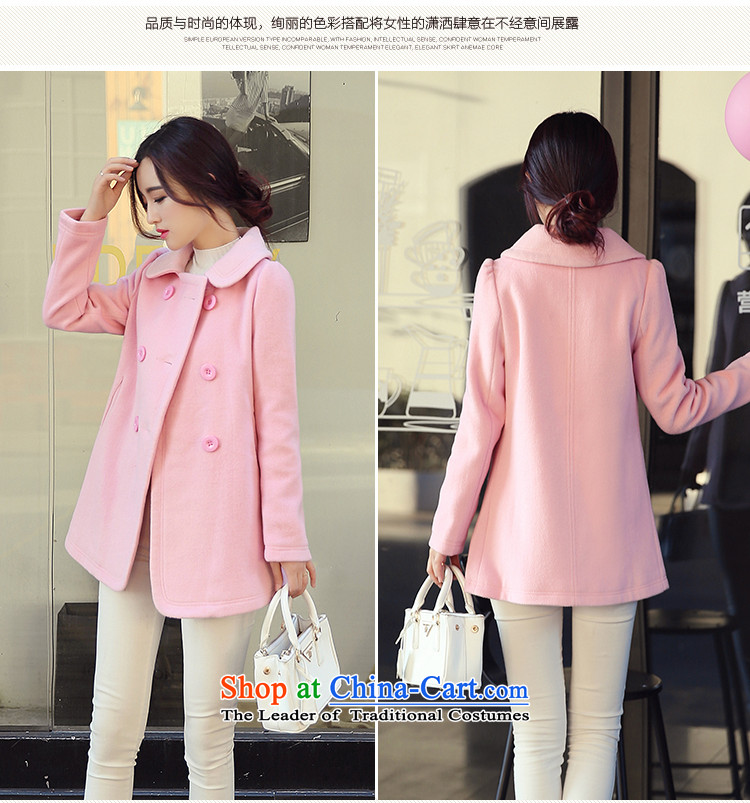 In accordance with the (AIDAIYI Sainte-Adele (QC)? 2015 autumn and winter coats female new general, temperament wool a wool coat han bum small wind female graphics Heung-thin pink L picture, prices, brand platters! The elections are supplied in the national character of distribution, so action, buy now enjoy more preferential! As soon as possible.