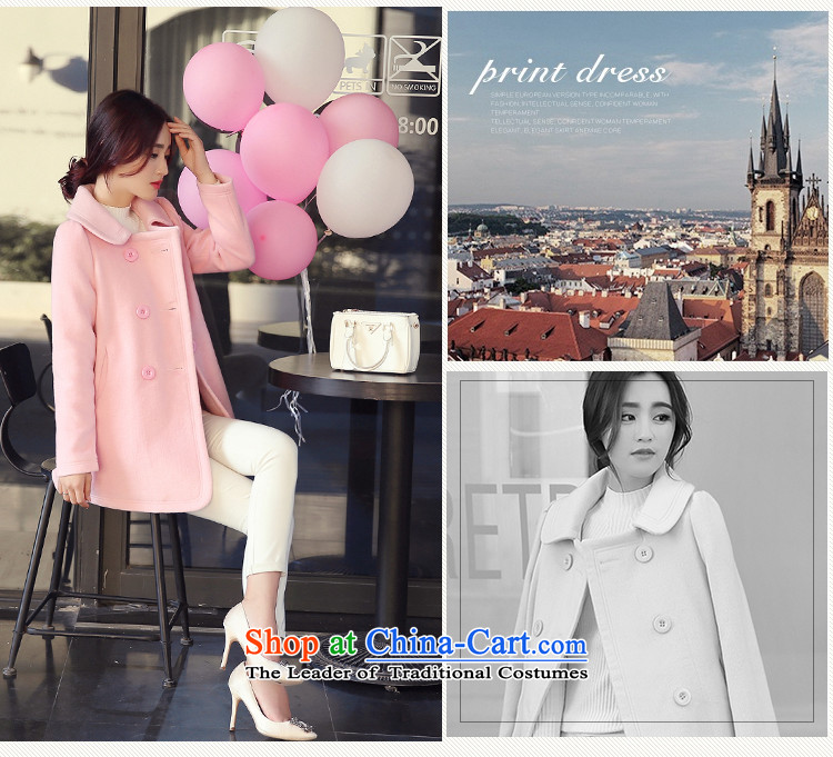 In accordance with the (AIDAIYI Sainte-Adele (QC)? 2015 autumn and winter coats female new general, temperament wool a wool coat han bum small wind female graphics Heung-thin pink L picture, prices, brand platters! The elections are supplied in the national character of distribution, so action, buy now enjoy more preferential! As soon as possible.