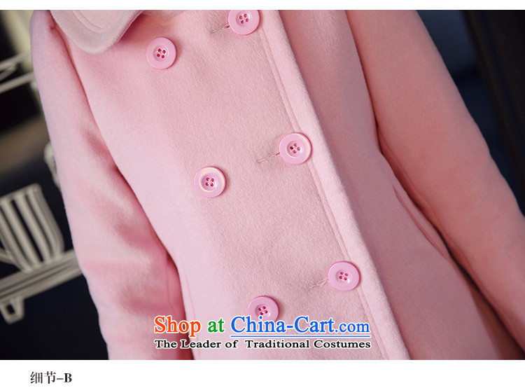 In accordance with the (AIDAIYI Sainte-Adele (QC)? 2015 autumn and winter coats female new general, temperament wool a wool coat han bum small wind female graphics Heung-thin pink L picture, prices, brand platters! The elections are supplied in the national character of distribution, so action, buy now enjoy more preferential! As soon as possible.