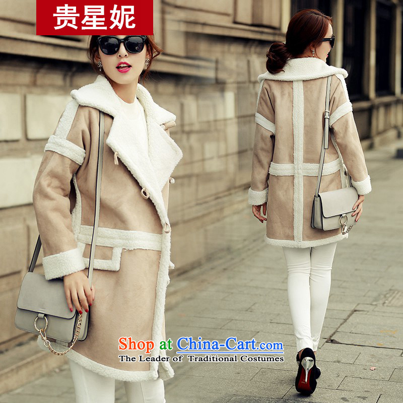 The Star Ni gross female autumn and winter coats? 2015 new products installed version won autumn thin new for women in long straight leg a wool coat picture color M, The Star Ni , , , shopping on the Internet