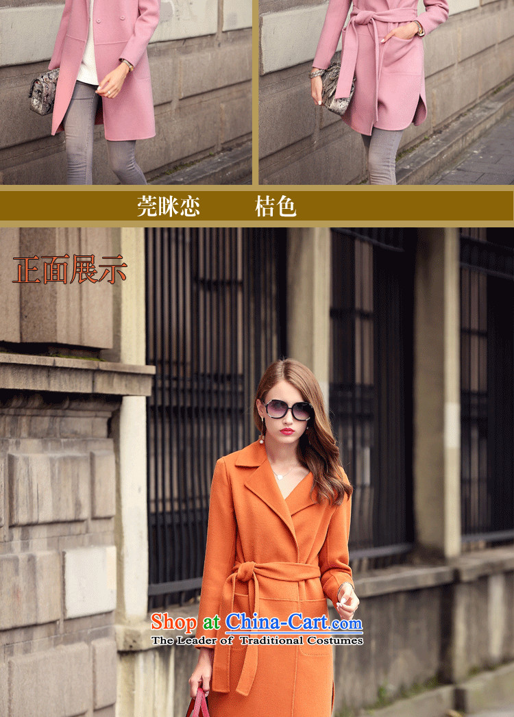 Under the agreement, woolen coat female  2015 autumn and winter new women's hand in long wool coat women  1025 bare? toner M pictures, prices, brand platters! The elections are supplied in the national character of distribution, so action, buy now enjoy more preferential! As soon as possible.